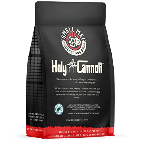 Bones Holy Cannoli Flavored Coffee