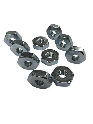 ENGINERUN Chainsaw Bar Nuts for Sprocket Cover (Pack of 10) Compatible with Stihl MS240 MS260 MS280 MS290 MS440 MS660 and More Chainsaws Parts OEM Ref 0000-955-0801