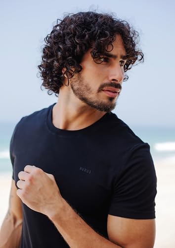 NUDUS Men's Cotton T-Shirts 2-Pack – Classic Black & White Tees3