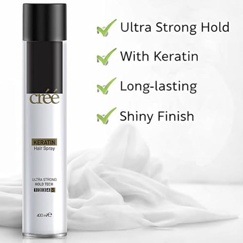 Spray fijador Ultra Fuerte con Keratina 400 ml miniatura 7