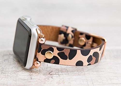 amazon leopard apple watch band