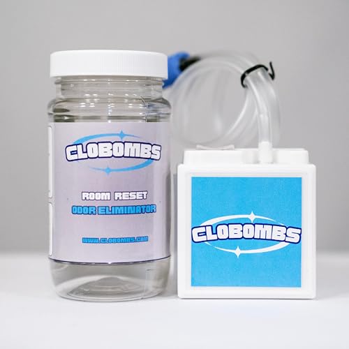 Powerful Home Odor Eliminator Kit, Remove Strong Cigarette, Smoke, Dog, Cat, Mildew, and Skunk Odors from Home Permanently, Fastest and Best Chlorine Dioxide Room Deodorizer, Scientifically Proven