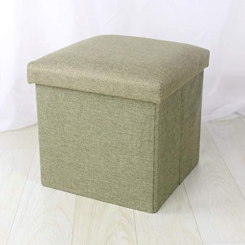 Tabouret de rangement pliable ZH1YFD cubique de 350 LB pour salon