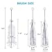 Bottle Brush Especially for Cleaning All Kinds of Narrow Neck Wine Bottles, Beer Bottles, Soda Bottles, Spray Bottles, Long Cups, Mugs, Large Volume Cylinders (White+1PC)