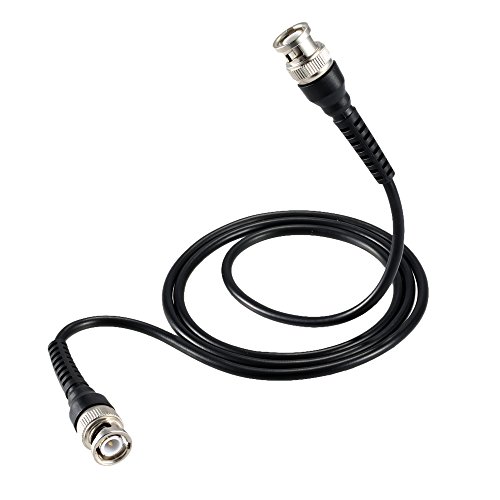 KKmoon BNC-BNC Q9-Q9 Cabos de teste Cabo coaxial RF de linha de teste 50Ω BNC macho/macho cabo de an