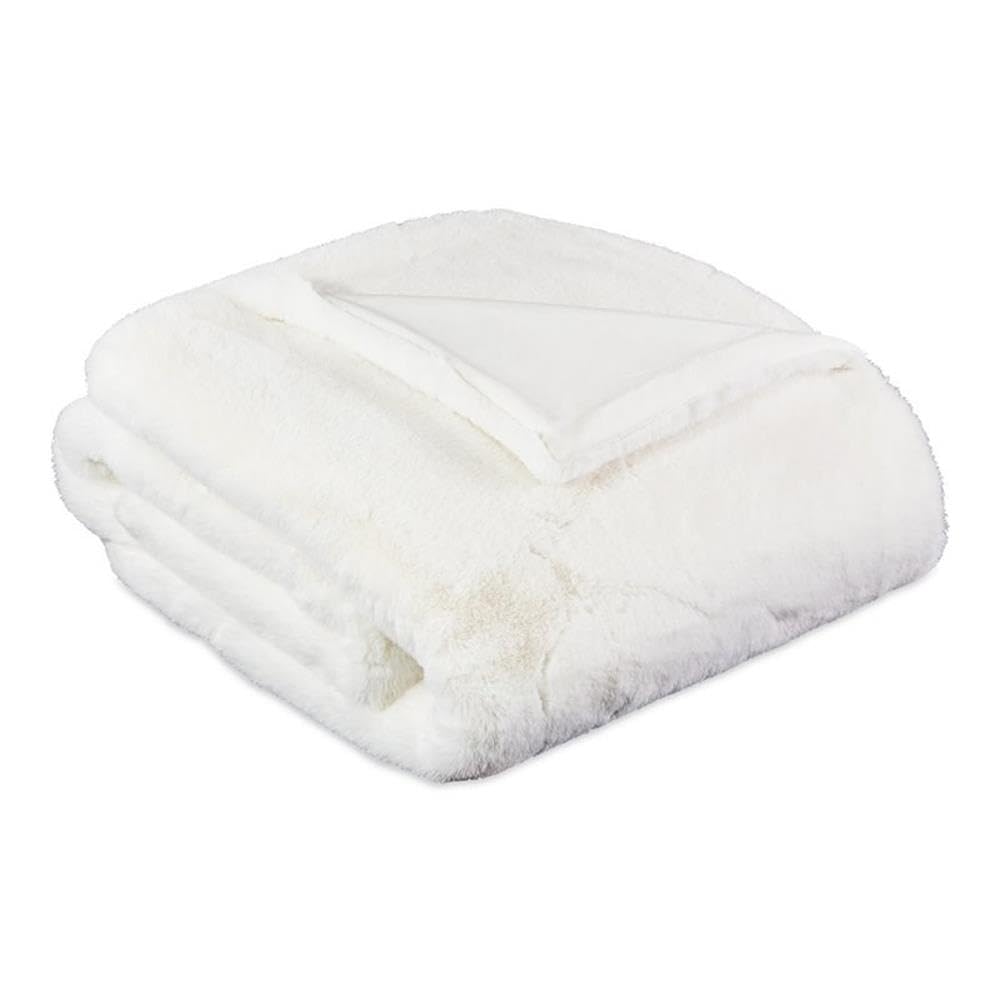 Michael Amini Hopps 54"x72" Throw - Cloud