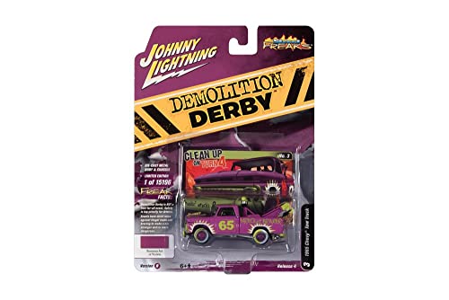 Camión grúa Chevy 1965 en escala 1:64 miniatura 3