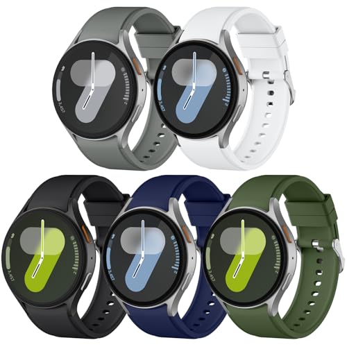 Sport Band for for Galaxy Watch 7 Band 40mm 44mm, 20mm Watch Band for Samsung Galaxy Watch 6/Galaxy...