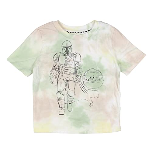 Star Wars Toddler Boys The Mandalorian and Grogu This is the Way Tie Dye T-Shirt