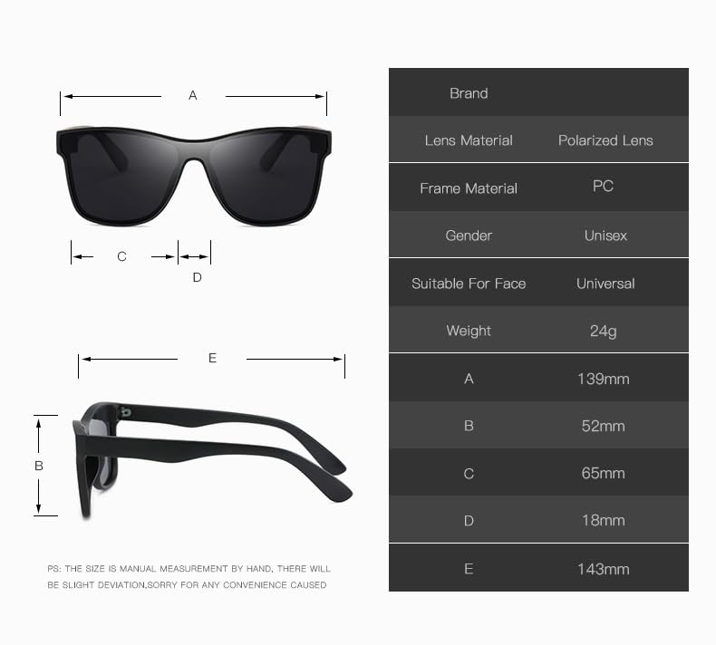 Aferlite Retro Style TAC Polarized Sunglasses for Men and Women (Matt Black) (Matt Black, Black) 2