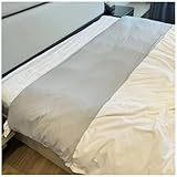 衿カバーセミダブル/シングル 布団衿カバー 布団襟カバー 襟カバー 襟 かけ布団 ふとんカバー グレー 灰色 無地 掛け布団用(5,150cm/59in)