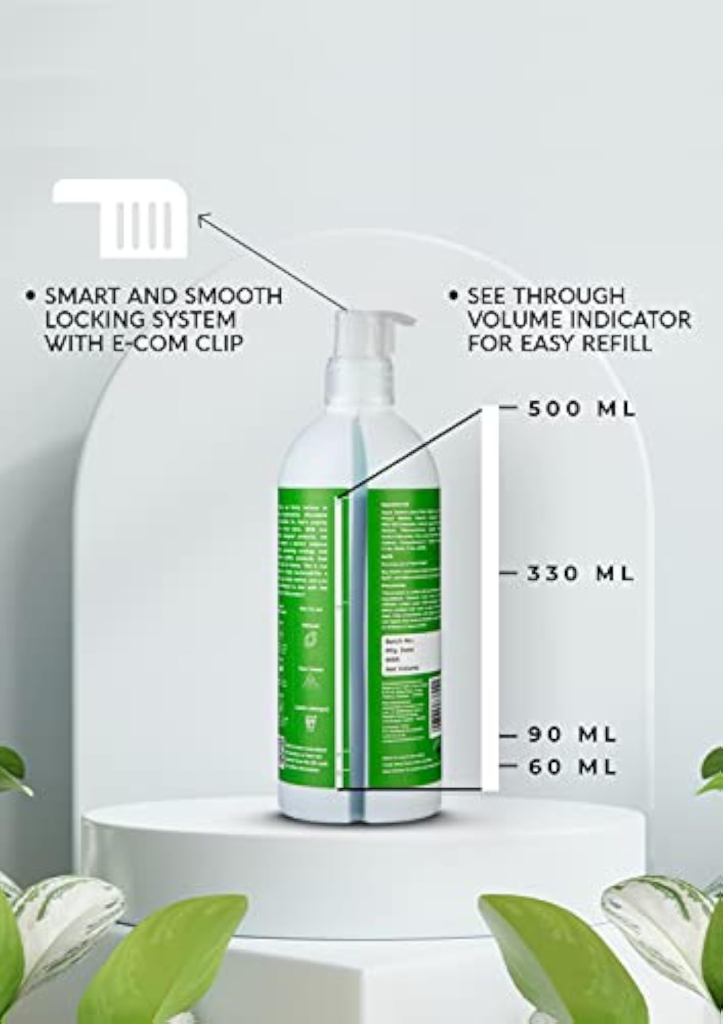 Tropical Mix Natural Handwash, Pack of 2 x 500 ml Bottles