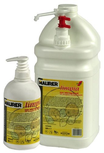 Detergente Sapone Lavamani Cremoso Limpia con Dosatore Maurer 3 Lt