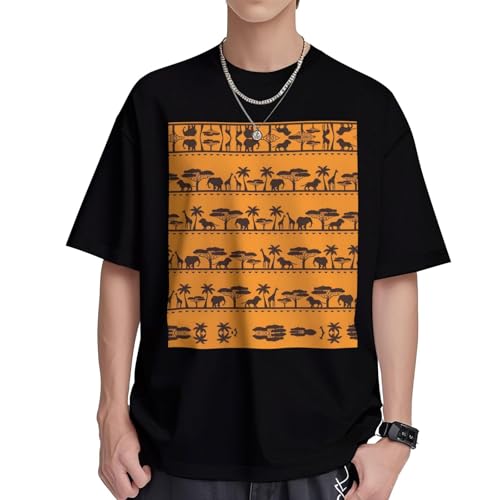 T-shirt manches courtes homme en coton respirant idéal pour vos sorties d'été en look décontracté