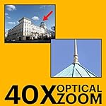 KODAK PIXPRO AZ405-BK 20MP Digital Camera 40X Optical Zoom 24mm Wide Angle Lens Optical Image Stabilization 1080P Full HD Video 3" LCD Vlogging Camera (Black) - Image 3