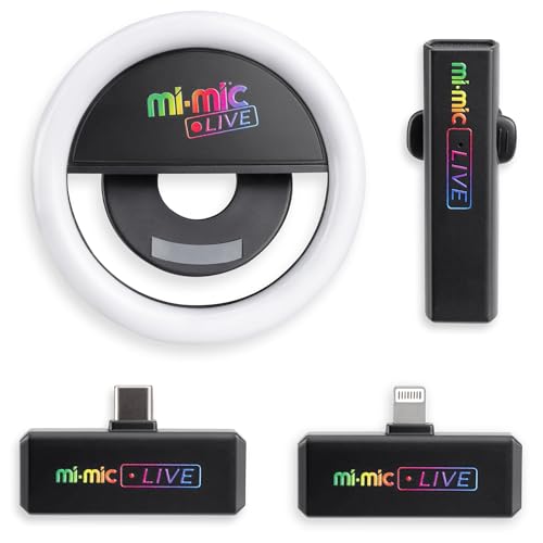 Set de vlogging con micrófono inalámbrico para solucionar problemas de audio e iluminación 2