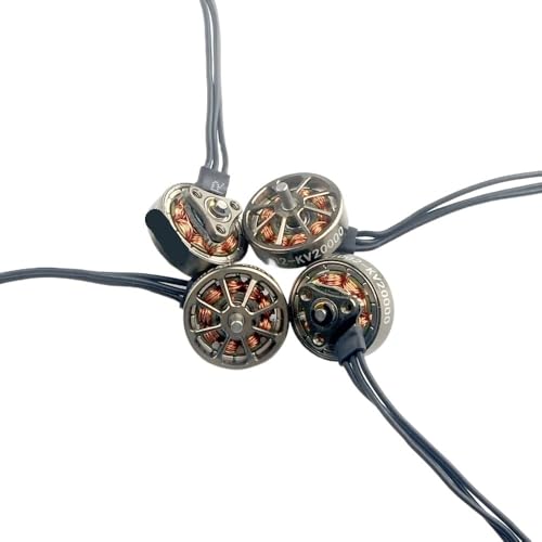 4PCS EX1002 RS1002 20000KV 1S ブラシレスモーター 1.5mm FPVフリースタイル75mm Tinywhoops Mobula7 1Sシリーズアップグレード対応 Spare parts(4PCS EX1002 20000KV)