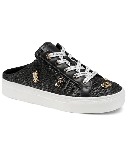 Image of Karl Lagerfeld Women's Cambria Slip on Sneaker Mule with Pins