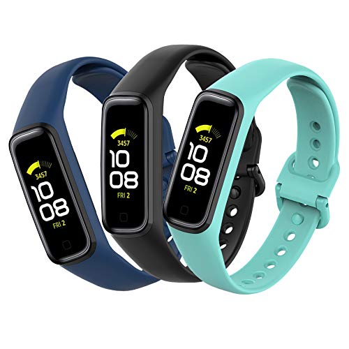 MIJOBS Samsung Galaxy FIT2 Bracelets Compatible avec le Bracelet Samsung Galaxy FIT 2, le Bracelet Sport en Silicone Convient pour Samsung Galaxy Fit2 (SM-R220) Cover