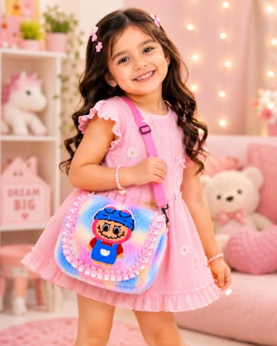Image of Beautiful Sling Bag for Girls Kids Unicorn Bag for Girls Crossbody Bag Bags for Kids Girl