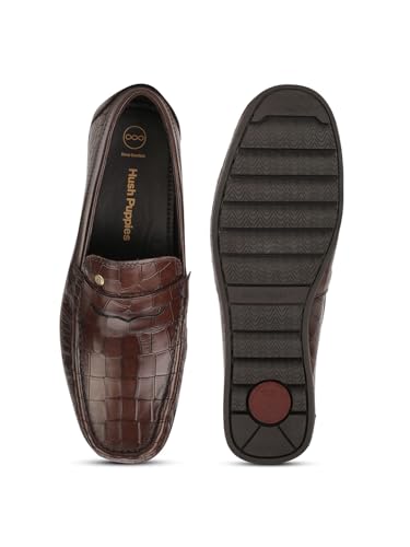Image of Hush Puppies Mens Britline Croco E Loafer