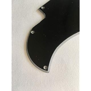 Pickguard pour guitare Gibson SG Special 2018 OD Mini Humbuckers (5 plis noir) - Les Beatles, Paul McCartney, John Lennon, RIngo Starr, George Harrison Pickguard pour guitare Gibson SG Special 2018 OD Mini Humbuckers (5 plis noir) – Image 4