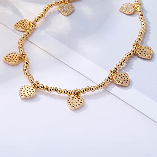 Fini les fermoirs difficiles grâce au bracelet élastique coeur - 4