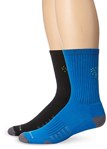 New Balance Unisex 2 Pack Crew Core Performance Socks