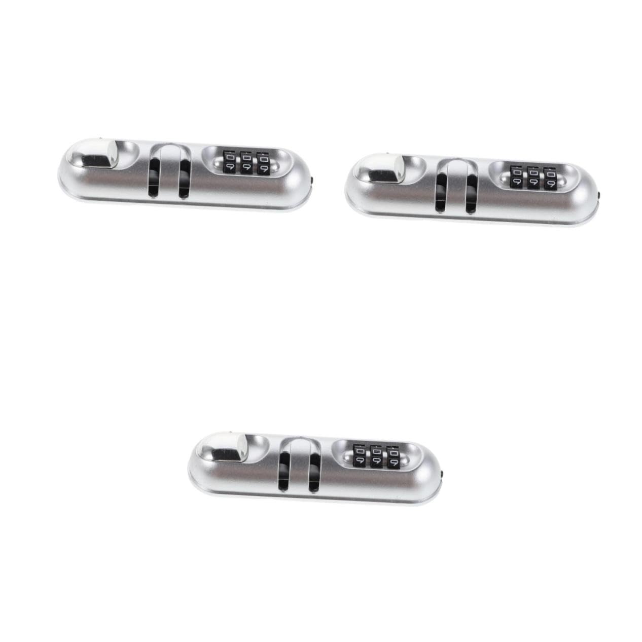 3 Piezas Candado para Maletas sin Llave Combinación de Dígitos Cerradura Antirrobo para Equipaje de Viaje Compatible con Mochilas y Maletas Diseño Compacto y Resistente