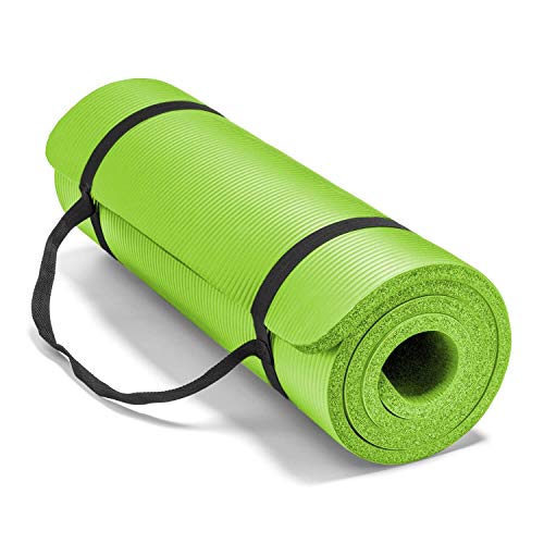 Colchonete Verde Yoga Liveup - Tam 180 X 60 X 1,20 Cm