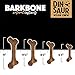 Pet Qwerks Dinosaur BarkBone - Nylon Dog Bone for Aggressive Chewers - Bacon Flavor - 6.5