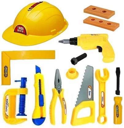 Sharva Enterprise™ Construction Tools Kit Pretend Play Toys for Kids - (Pack of 12 Tools) (B0977CSMZP) Amazon Price History, Amazon Price Tracker