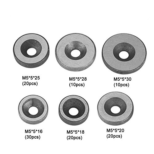 Gimax M5 Flat Washer Metal Spring Washers Gasket Ring Assortment Kit a