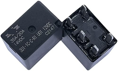 CZVJUKBYP Relais de Voiture 5 pièces 301-1C-C-R1-U01-12VDC 301-1C-C-R1 ...