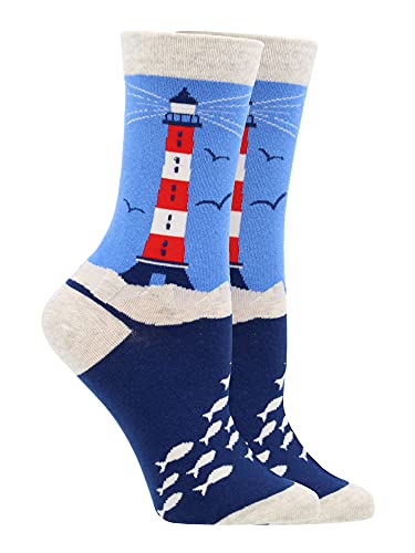Lighthouse Socks for Women for Ocean Lovers