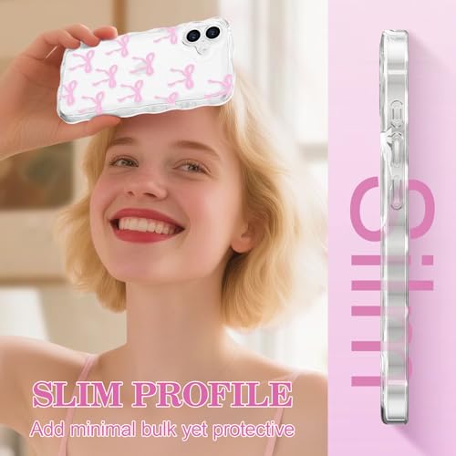 Coque iPhone 16 Plus design nœud papillon, le cadeau esthétique idéal pour femmes - 6