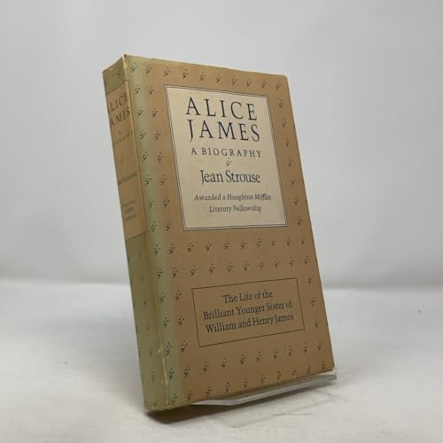 Alice James: A Biography 0395277876 Book Cover