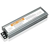 FUNKTIONIERT PERFEKT - In der Stromversorgung werden hochwertige elektronische Komponenten verwendet. Nach präziser Montage, Kleberfüllung und verstärkter Abdichtung kann IP67 eine hochwertige Wasserdichtigkeitsleistung und die notwendigen Wasserdichtigkeitsanforderungen des Projekts erreichen. Verbinden Sie einfach den Wechselstrom mit den beiden Eingängen. Die Verbindung ist mit wasserdichtem Isolierband abgedichtet, um eine Reihenschaltung zu vermeiden, was sicher und zuverlässig ist