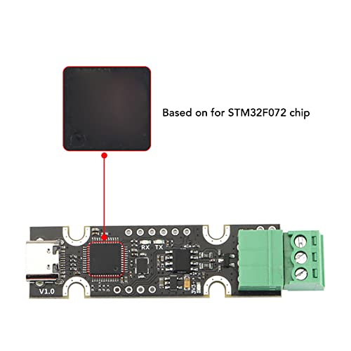 Druckerteile UCAN Board V1.0 Basierend auf STM32F072 USB-zu-CAN-Adapter Typ C-Schnittstellenunterstützung auf CANable Candlelight für Klipper CANable Candlelight Klipperr Firmware – Bild 4