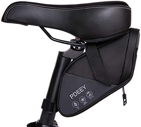 Bike Saddle Bag, Bicycle Under Seat Pouch, Cycling Wedge Pack for Mountain Road, Cycling Accessories Storage Velcro Pack Waterproof Durable Pouch for Mountain, Beach or Road Bikes