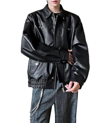 Men's Basic Pu Top | Fall Casual | Wardrobe Staple