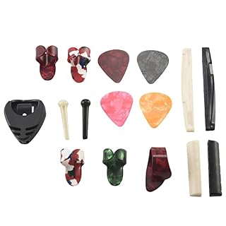 Yuikome Lot de 34 kits d’accessoires pour guitare, comprenant des médiators pour tête, des cordes pour guitare… - Les Beatles, Paul McCartney, John Lennon, RIngo Starr, George Harrison Yuikome Lot de 34 kits d'accessoires pour guitare, comprenant des médiators pour tête, des cordes pour guitare… – Image 2