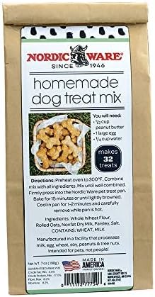 Nordic Ware Puppy Love Pan and Mix Set, Blue(Pack of 2)