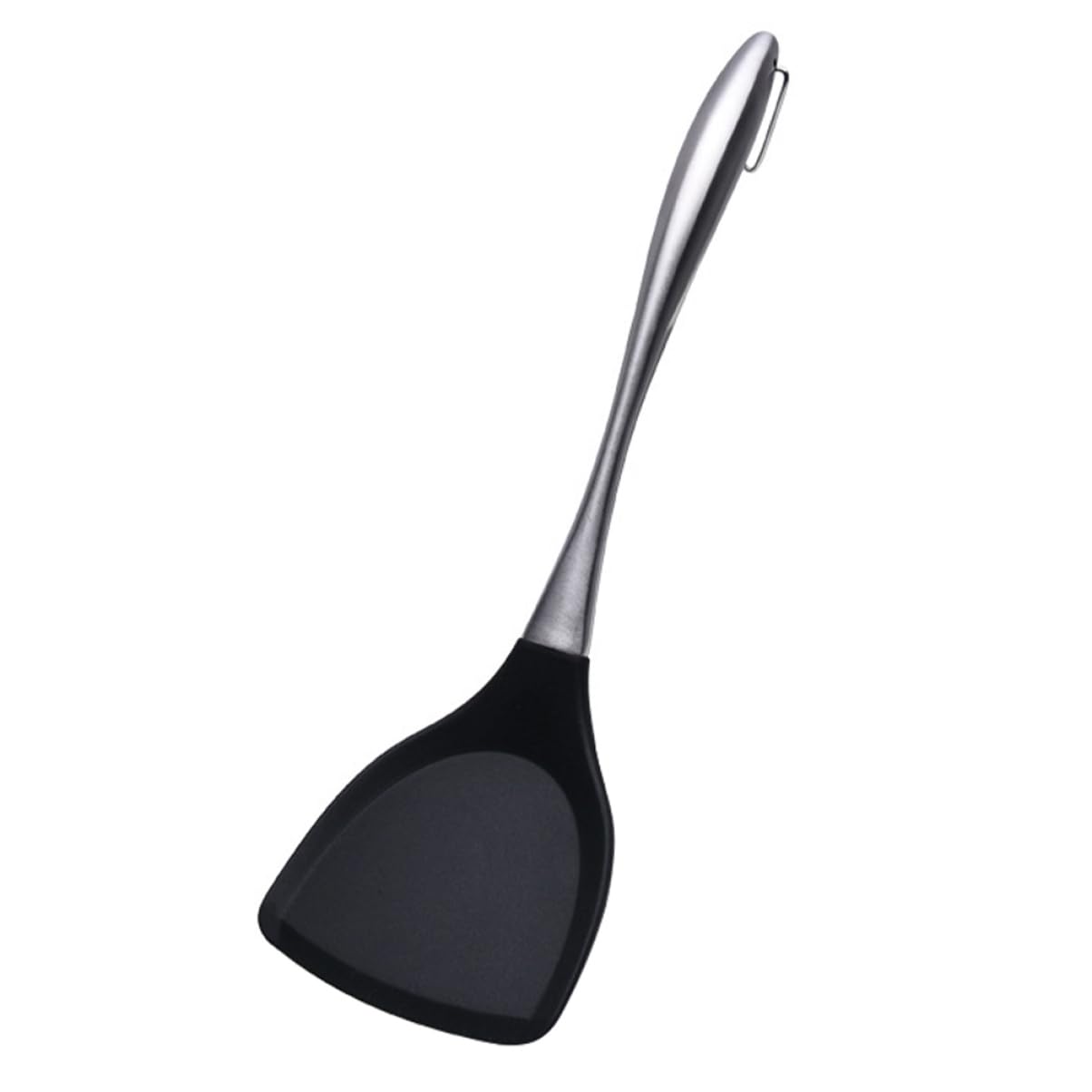 Amosfun 3piezas Espátula De Silicona Mango Inoxidable Herramienta De Cocina Antiadherente Para Pancakes y Utensilios De Cocina Para Uso Doméstico y Profesional