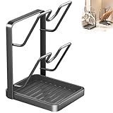 Repose-cuillère pour une cuisson propre : la surface lisse en polypropylène résistante à la chaleur empêche la saleté et offre un support hygiénique pour les cuillères, les spatules ou les couverts de cuisine.