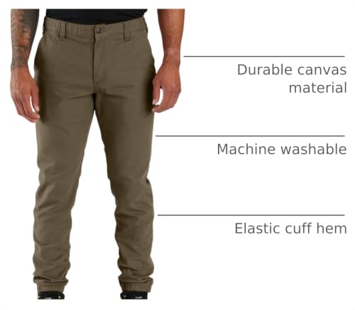 Carhartt Men's Relaxed Tapered Rigby Jogger, Tarmac, 36 Tall - image 4