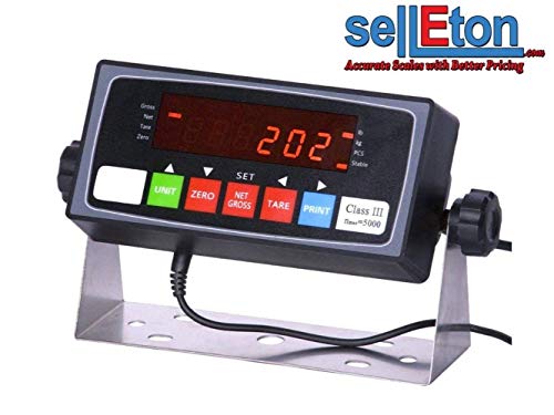 Báscula industrial de piso Selleton 72" x 48" con rampa 5000 lb miniatura 4