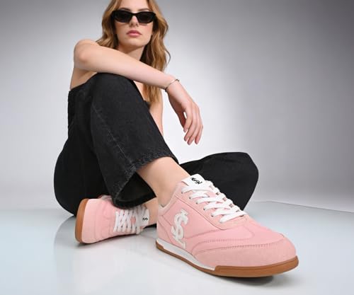 Image of LOUIS STITCH Women's Casual Lightweight Sneakers | Ortholite Cushioned Comfort | Dual-Color TPR Sole | Lightweight & Comfortable Casual Lace-Up Shoes | LSD-SNK-NBL & DNM