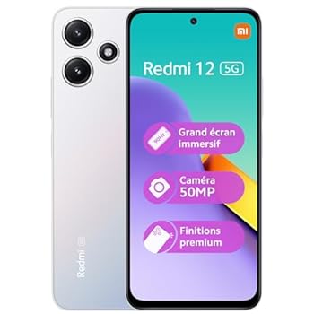 Xiaomi Redmi 12 5G 4GB/128GB Silver (Polar Silver) Dual SIM