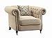 Coaster Home Furnishings 505823 Trivellato Collection Chair, Oatmeal